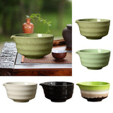 Maxbell Ceramic Matcha Tea Bowl 450ml Matcha Mixing Bowl for Family Friends Beginner Matcha Green