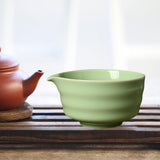 Maxbell Ceramic Matcha Tea Bowl 450ml Matcha Mixing Bowl for Family Friends Beginner Green