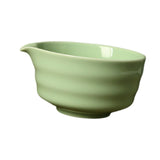 Maxbell Ceramic Matcha Tea Bowl 450ml Matcha Mixing Bowl for Family Friends Beginner Green