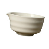 Maxbell Ceramic Matcha Tea Bowl 450ml Matcha Mixing Bowl for Family Friends Beginner White