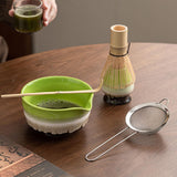 Maxbell Ceramic Matcha Tea Bowl 450ml Matcha Mixing Bowl for Family Friends Beginner Multicolor
