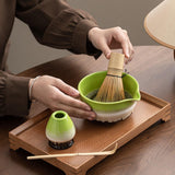 Maxbell Ceramic Matcha Tea Bowl 450ml Matcha Mixing Bowl for Family Friends Beginner Multicolor