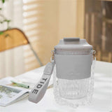 Maxbell Water Bottle Birthday Gift Reusable Coffee Mug for School Office Living Room White