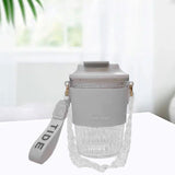 Maxbell Water Bottle Birthday Gift Reusable Coffee Mug for School Office Living Room White