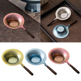 Maxbell Tea Strainer Rustproof Reusable Pure Titanium for Teacup Loose Leaf Tea Gift purple