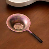 Maxbell Tea Strainer Rustproof Reusable Pure Titanium for Teacup Loose Leaf Tea Gift purple