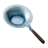 Maxbell Tea Strainer Rustproof Reusable Pure Titanium for Teacup Loose Leaf Tea Gift blue