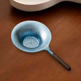 Maxbell Tea Strainer Rustproof Reusable Pure Titanium for Teacup Loose Leaf Tea Gift blue