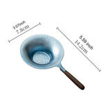 Maxbell Tea Strainer Rustproof Reusable Pure Titanium for Teacup Loose Leaf Tea Gift blue
