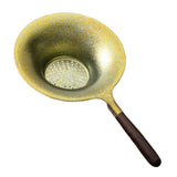 Maxbell Tea Strainer Rustproof Reusable Pure Titanium for Teacup Loose Leaf Tea Gift gold