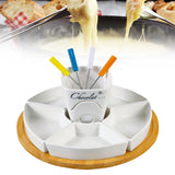 Maxbell Melt Hot Pot Bowl Set Fondue Pot Melting Pot Set for Chocolate Butter Cheese B
