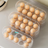 Maxbell Egg Holder for Fridge Egg Storage Egg Storage Rack for Cupboard Organization