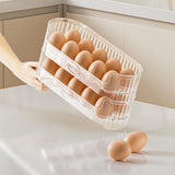 Maxbell Egg Holder for Fridge Egg Storage Egg Storage Rack for Cupboard Organization