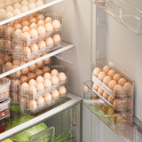 Maxbell Egg Holder for Fridge Egg Storage Egg Storage Rack for Cupboard Organization