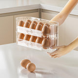 Maxbell Egg Holder for Fridge Egg Storage Egg Storage Rack for Cupboard Organization