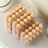 Maxbell Egg Holder for Fridge Egg Storage Egg Storage Rack for Cupboard Organization