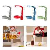 Maxbell Beverage Handle Cola Handle Soft Versatile Universal Beverage Pouring Handle grey