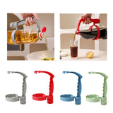 Maxbell Beverage Handle Cola Handle Soft Versatile Universal Beverage Pouring Handle grey