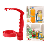 Maxbell Beverage Handle Cola Handle Soft Versatile Universal Beverage Pouring Handle red