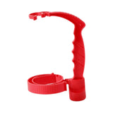 Maxbell Beverage Handle Cola Handle Soft Versatile Universal Beverage Pouring Handle red