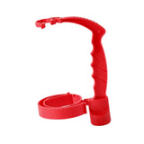 Maxbell Beverage Handle Cola Handle Soft Versatile Universal Beverage Pouring Handle red