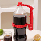 Maxbell Beverage Handle Cola Handle Soft Versatile Universal Beverage Pouring Handle red