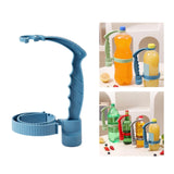 Maxbell Beverage Handle Cola Handle Soft Versatile Universal Beverage Pouring Handle blue