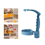 Maxbell Beverage Handle Cola Handle Soft Versatile Universal Beverage Pouring Handle blue