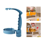 Maxbell Beverage Handle Cola Handle Soft Versatile Universal Beverage Pouring Handle blue