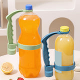 Maxbell Beverage Handle Cola Handle Soft Versatile Universal Beverage Pouring Handle blue
