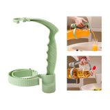 Maxbell Beverage Handle Cola Handle Soft Versatile Universal Beverage Pouring Handle green