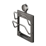 Maxbell Pot Lid Organizer Holder No Drill Wall Mount for Door Bakeware Cutting Board