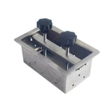 Maxbell Meats Press Tool Stainless Steel Manual for Homemade Cooking Tool Lunch Meat S