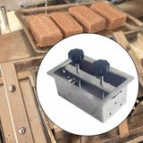 Maxbell Meats Press Tool Stainless Steel Manual for Homemade Cooking Tool Lunch Meat L