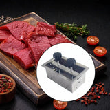 Maxbell Meats Press Tool Stainless Steel Manual for Homemade Cooking Tool Lunch Meat L
