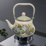 Maxbell Enamel Tea Kettle Gift Teakettle for Stovetop for Party Office Boiling Water