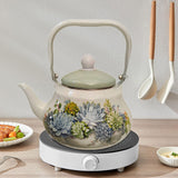 Maxbell Enamel Tea Kettle Gift Teakettle for Stovetop for Party Office Boiling Water