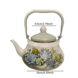 Maxbell Enamel Tea Kettle Gift Teakettle for Stovetop for Party Office Boiling Water