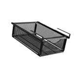 Maxbell Under Shelf Wire Basket Under Cabinet Hanging Drawer for Cabinet Office Home black