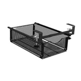 Maxbell Under Shelf Pull Out Storage Basket Closet Organizer for Bedroom Home Office black