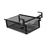 Maxbell Under Shelf Pull Out Storage Basket Closet Organizer for Bedroom Home Office black