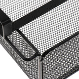 Maxbell Under Cabinet Hanging Drawer Metal Closet Organizer for Bathroom Living Room Black