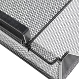 Maxbell Under Shelf Wire Basket Mesh Closet Hanging Basket for Office Wardrobes Home Black
