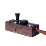 Maxbell Espresso Tamping Station Gift Portafilter Holder for Home Coffee Bar Kitchen