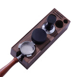 Maxbell Espresso Tamping Station Gift Portafilter Holder for Home Coffee Bar Kitchen