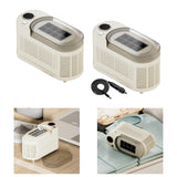 Mini Desktop Ice Maker Compact Low Power Ice Machine for Kitchen Home Office Without Power Cable