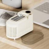 Mini Desktop Ice Maker Compact Low Power Ice Machine for Kitchen Home Office Without Power Cable
