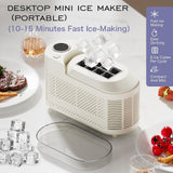 Automatic Ice Maker Machine Automatic Cleaning Household for Office Bar Home Without Power Cable