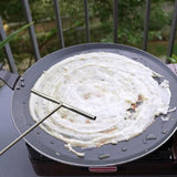 Maxbell Crepe Spreader Stainless Steel Crepe Tool for Restaurant Kitchen
