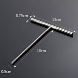 Maxbell Crepe Spreader Stainless Steel Crepe Tool for Restaurant Kitchen